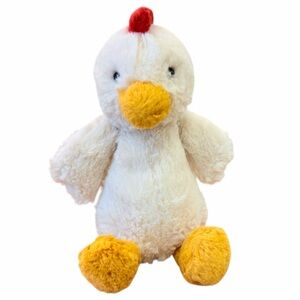 Jellycat Bashful Chicken Small 9” Retired/Rare/HTF